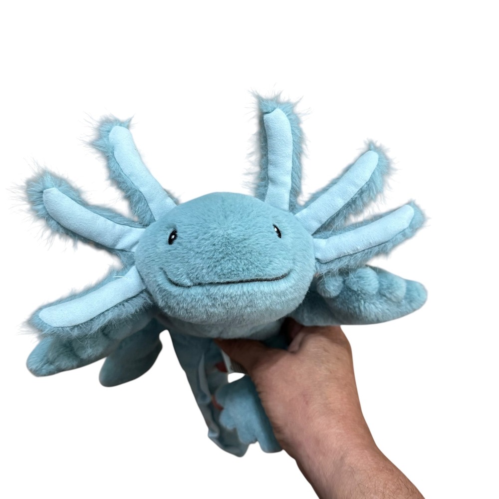 Mary Meyer Marshmallow Zoo Axolotl Plush Stuffed Animal Blue Soft Toy 12 Inch